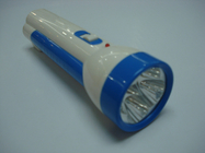 Пластмасса вела факелы электрофонаря с 4 батареей блоков 4V 600mAh СИД перезаряжаемые свинцовокислотной