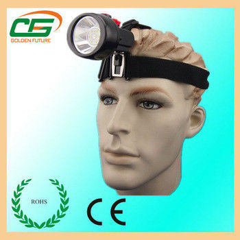 Факел Headlamp горнорабочих угля СИД одобренный MSHA малый головной для гулять ночи