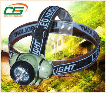 Кри факела головки СИД иона 3W лития перезаряжаемые, белое СИД Headtorch