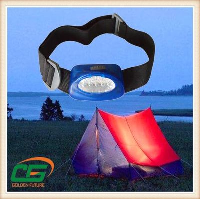 Располагать лагерем Headlamp водить 14000MCD AAA 5pcs белый с батареей сухих элементов