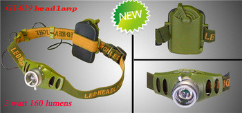 Кри Headlamp СИД 3 ватт для машины ремонтируя, полиции вел Headlamp