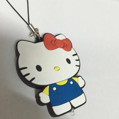 Милая мягкая киска водить Keychain пластмассы PVC здравствуйте! миниое для вспомогательного оборудования мешка