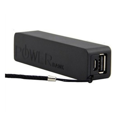 Белая зарядная станция сотового телефона 2600mAh, портативный заряжатель батареи Keychain банка силы