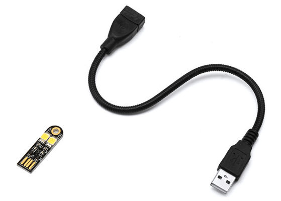 облегченный теплый белый светильник СИД USB КРИ MX6 миниый для освещения настольного компьютера