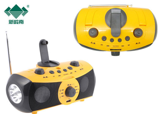 Многофункциональная тональнозвуковая динамомашина игрока Mp3 вела электрофонарь Рейдио факела и DVD-плеер