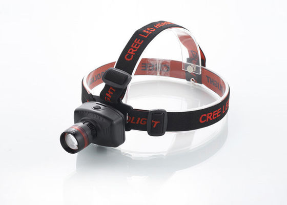 Факел 180LM головки СИД сигнала с красным кольцом, перезаряжаемые headlamp для бежать